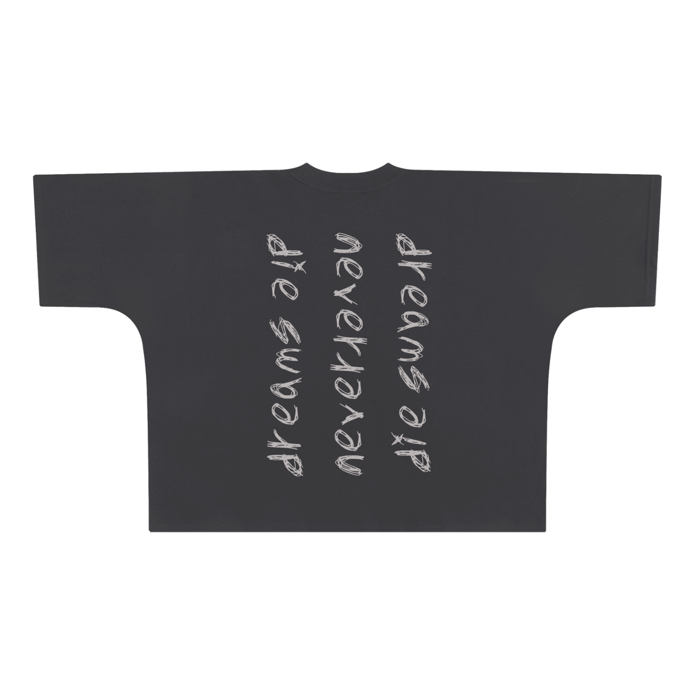 Oversized One-piece Pattern Cut Boxy Tee - 300 GSM