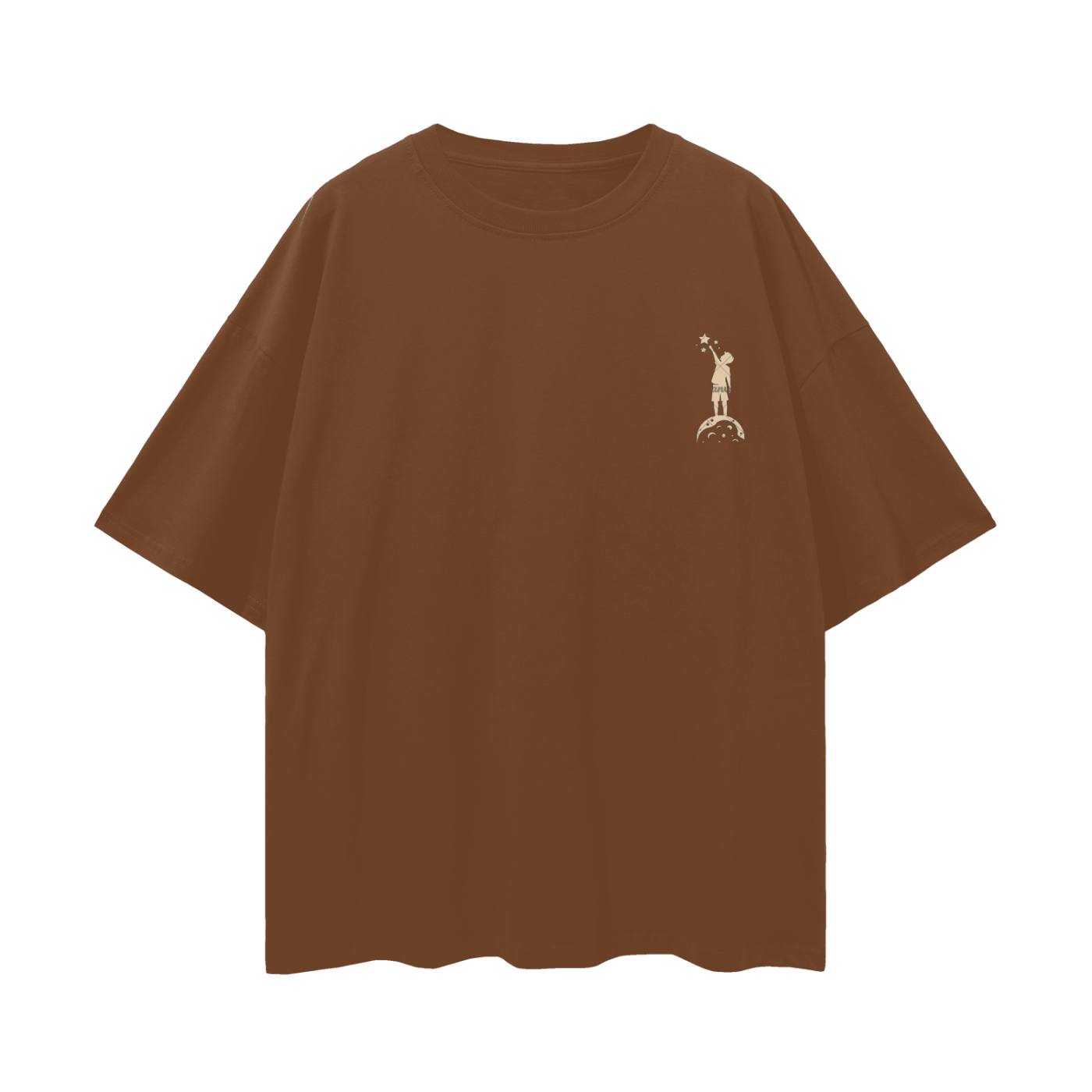 Oversized Deep Drop Shoulder Tee - 190 GSM