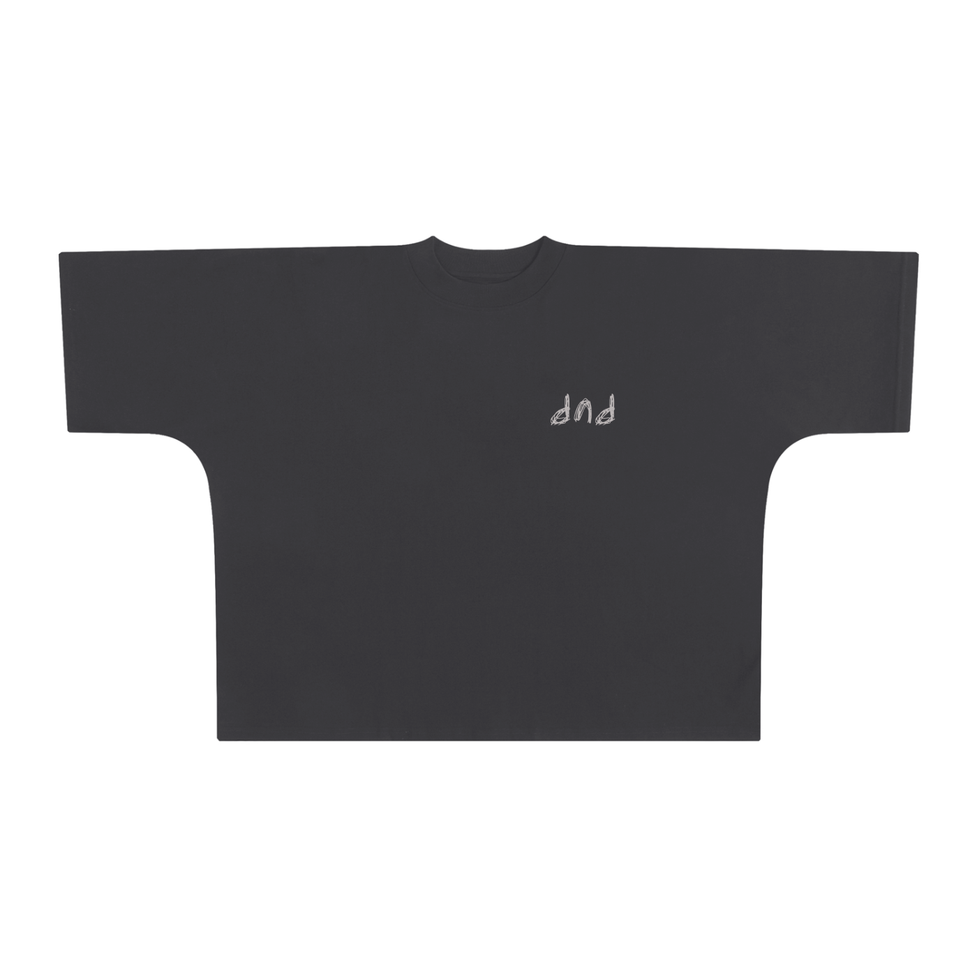 Oversized One-piece Pattern Cut Boxy Tee - 300 GSM