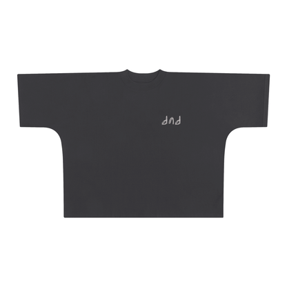 Oversized One-piece Pattern Cut Boxy Tee - 300 GSM