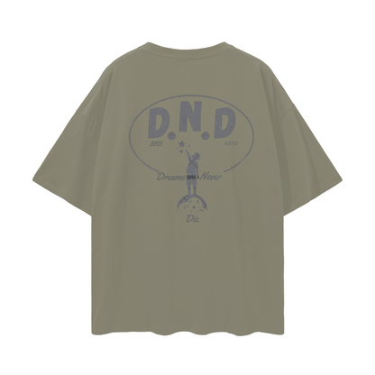Oversized Deep Drop Shoulder Tee - 190 GSM