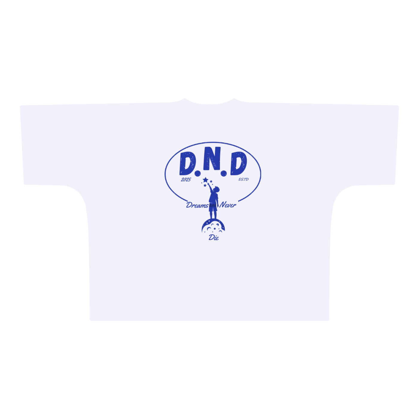 Oversized One-piece Pattern Cut Boxy Tee - 300 GSM