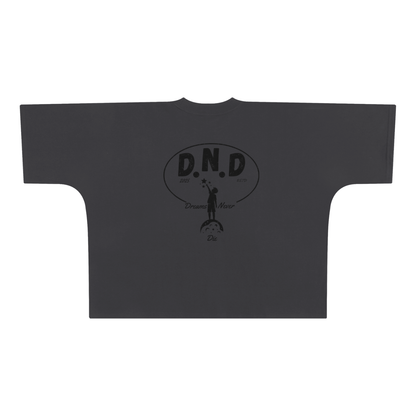 Oversized One-piece Pattern Cut Boxy Tee - 300 GSM