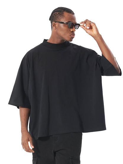Oversized One-piece Pattern Cut Boxy Tee - 300 GSM