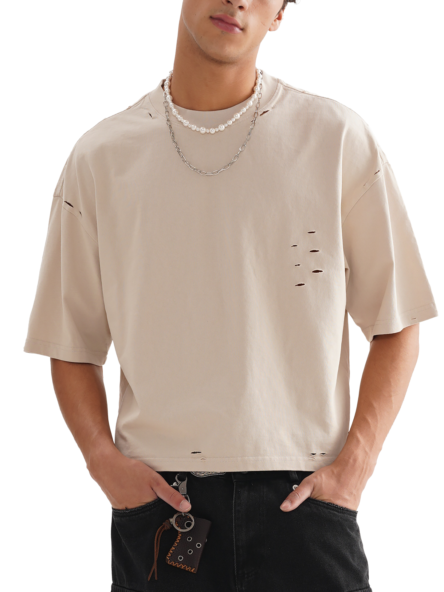 Classic Frayed Tee