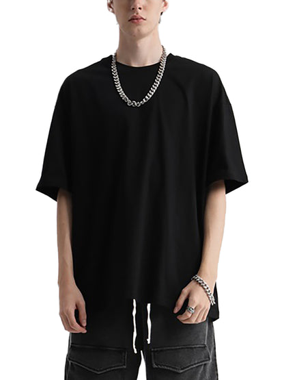 Oversized Deep Drop Shoulder Tee - 190 GSM